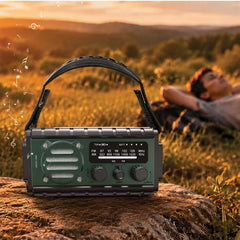 A Photo Of Green Lion Green Lion G-RADIO - 20000mAh Power Bank , Radio , Flashlight - GNGRADIO21GN