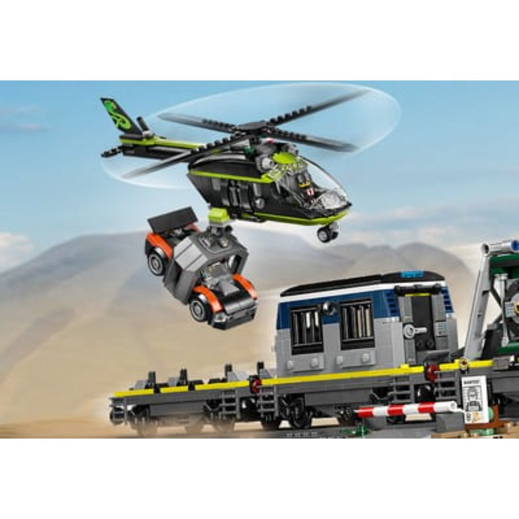 A Photo Of LEGO Police Train Heist - 1313 Pieces - 60508