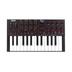 A Photo Of AKAI Professional MPK Mini IV MIDI Keyboard Controller - Black