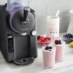 A Photo Of Nutricook Frost Ice Cream Maker, Sorbet and Milkshake Machine, 1.8L, 6 Modes, 7 Textures - Black - NC-FRS330BK