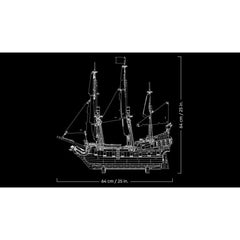 A Photo Of LEGO Icons Captain Jack Sparrow's Pirate Ship 2862 Pieces - 10365
