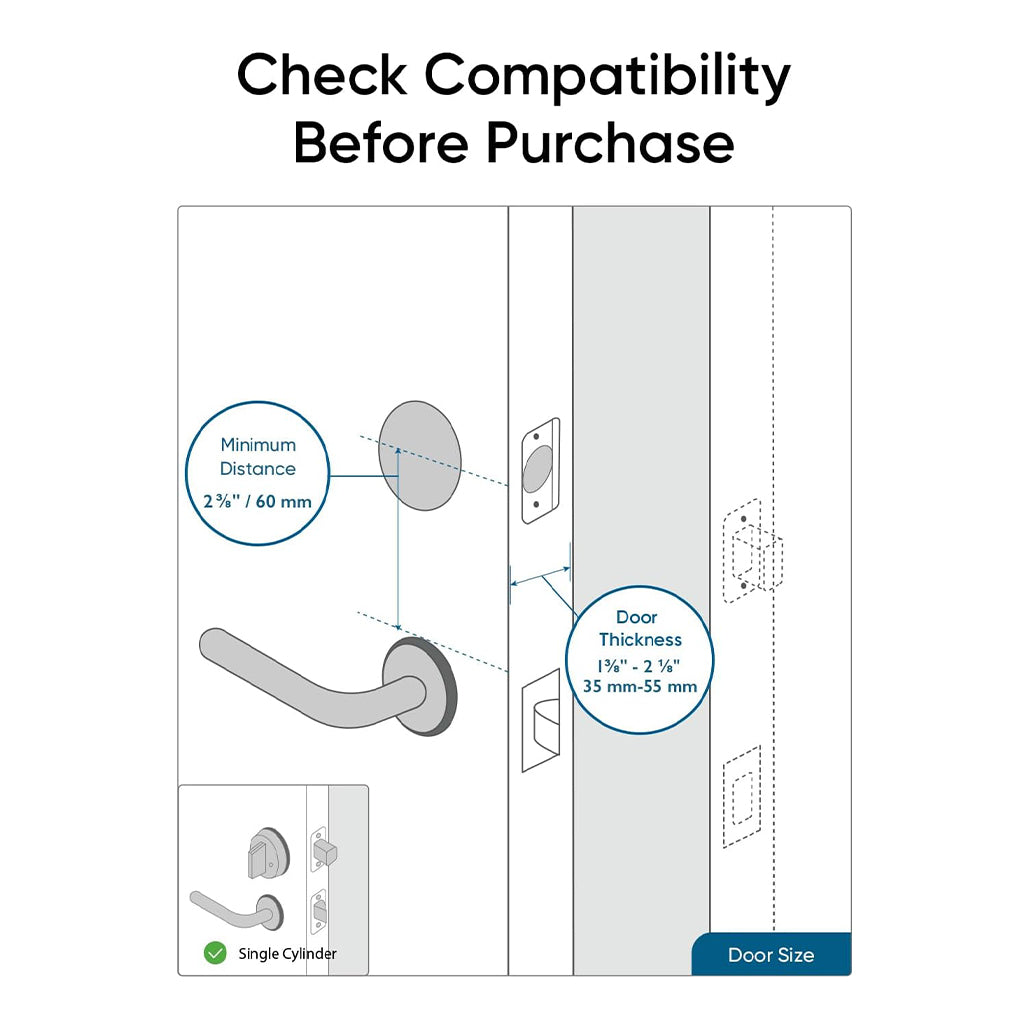A Photo Of Eufy Security Smart Lock S230 – Keyless Fingerprint Entry with Wi-Fi, BHMA Certified, IP65 Weatherproof