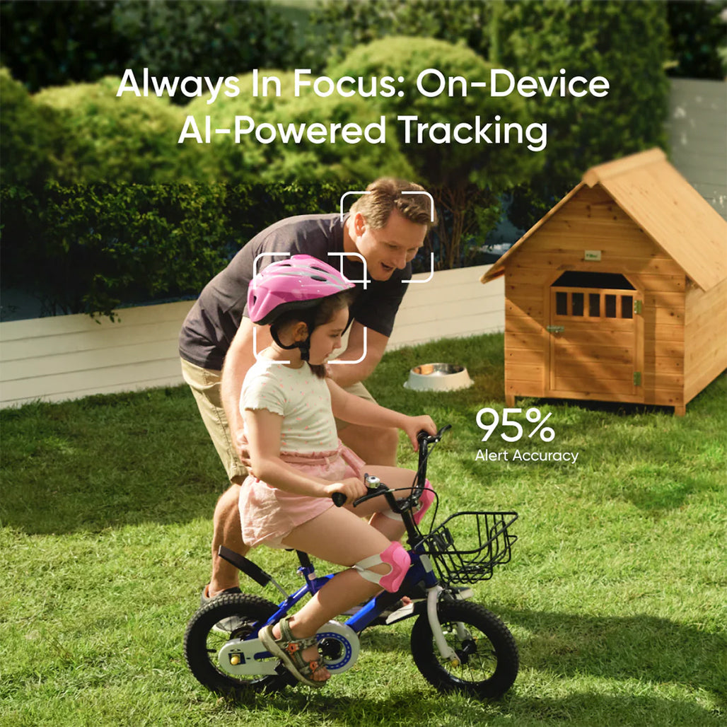 A Photo Of Eufy SoloCam S340 - Wireless Outdoor Security Camera with Dual Lens and Solar Panel
