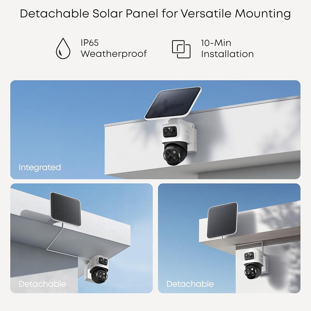 A Photo Of eufyCam S4 - 4K Triple-Lens Outdoor Security Camera