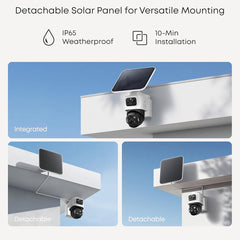 A Photo Of eufyCam S4 - 4K Triple-Lens Outdoor Security Camera