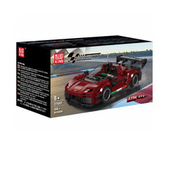 A Photo Of Mould King Ferrari 296 GT3 Supercar Model Building Toy Set - 416 Pieces - 27087