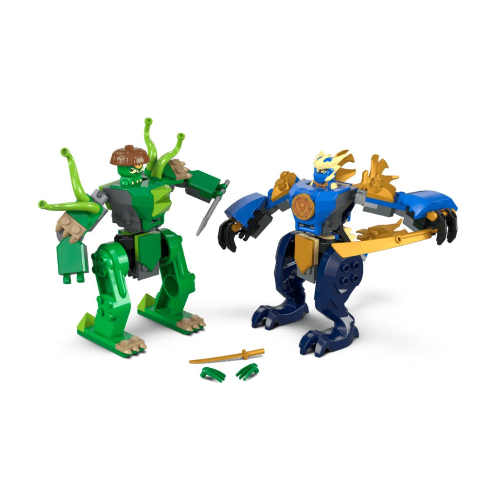 A Photo Of LEGO Jay's Dragon Mech Fight - 107 Pieces - 71853