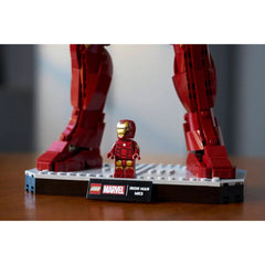 A Photo Of LEGO Marvel Iron Man Mark 3 Collectors' Edition 1297 Pieces - 76344