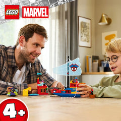 A Photo Of LEGO Team Spidey Pirate Ship - 201 Pieces - 11208