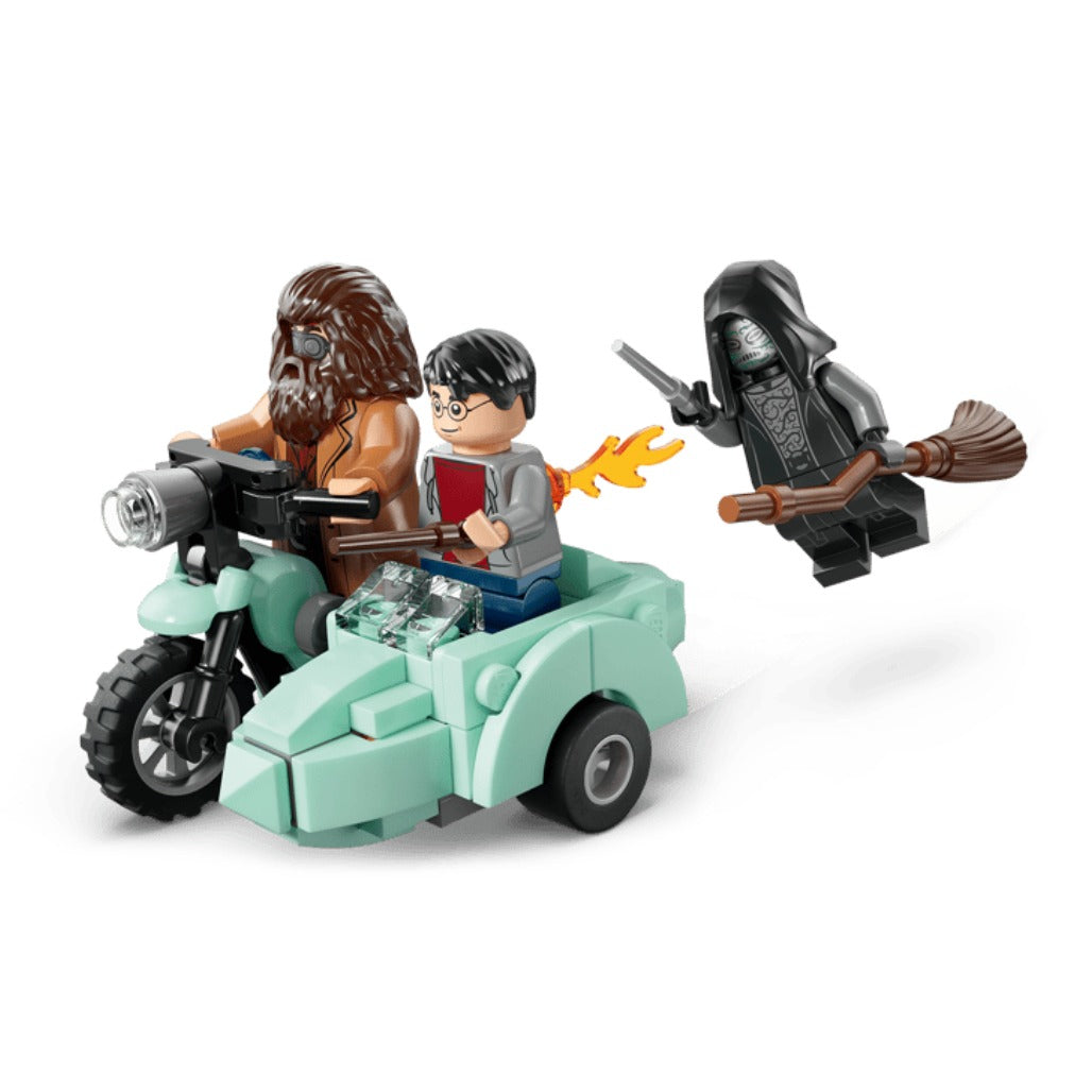 A Photo Of LEGO Hagrid™ & Harry's Privet Drive Escape - 124 Pieces - 76459