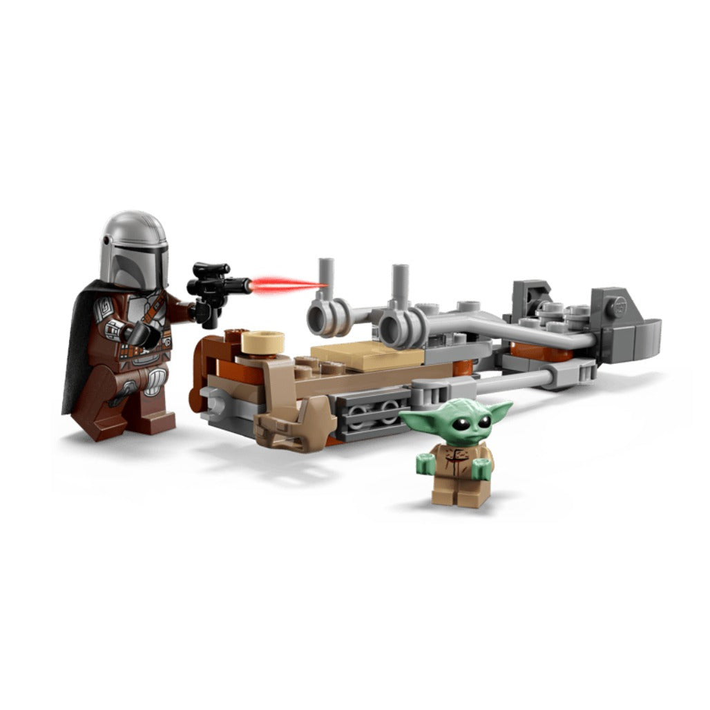 A Photo Of LEGO The Mandalorian & Grogu's Speeder Bike™ - 58 Pieces - 75436