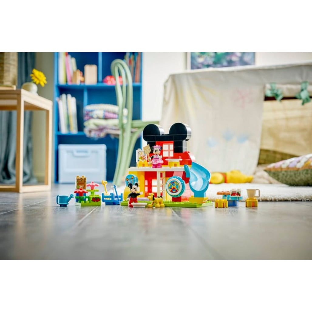 A Photo Of LEGO Mickey Mouse Clubhouse with Minnie & Pluto - 87 Pieces - 10465