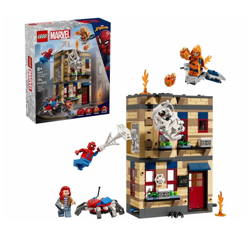 A Photo Of LEGO Marvel Peter Parker’s Apartment 394 Pieces - 76317