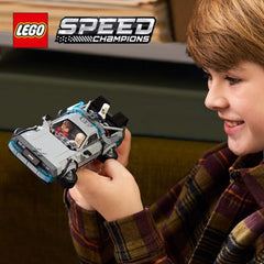 A Photo Of LEGO Time Machine from Back to the Future - 357 Pieces - 77256