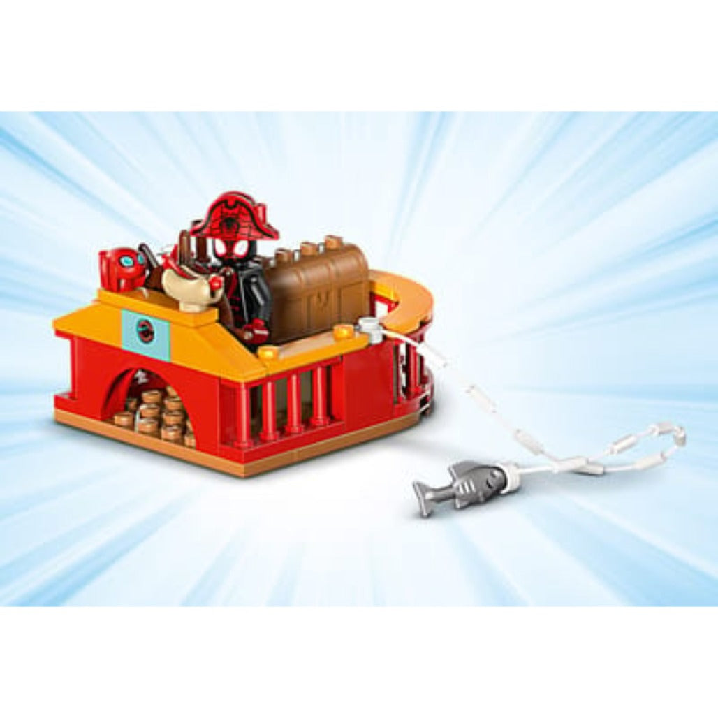 A Photo Of LEGO Team Spidey Pirate Ship - 201 Pieces - 11208