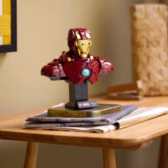 A Photo Of LEGO Marvel Iron Man MK4 Bust 436 Pieces - 76327
