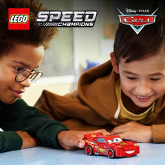 A Photo Of LEGO Lightning McQueen - 270 Pieces - 77255