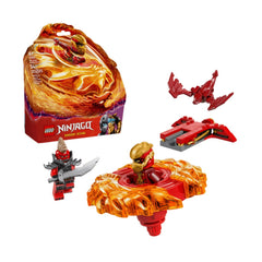 A Photo Of LEGO Kai's Dragon Spinjitzu Spinner - 54 Pieces - 71823