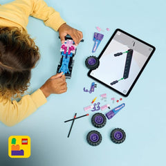 A Photo Of LEGO Monster Jam™ Sparkle Smash™ Pull-Back - 243 Pieces - 42220