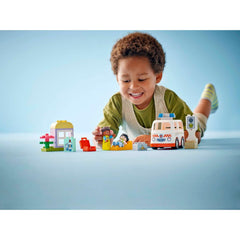 A Photo Of LEGO Duplo Ambulance & Driver 19 Pieces - 10447