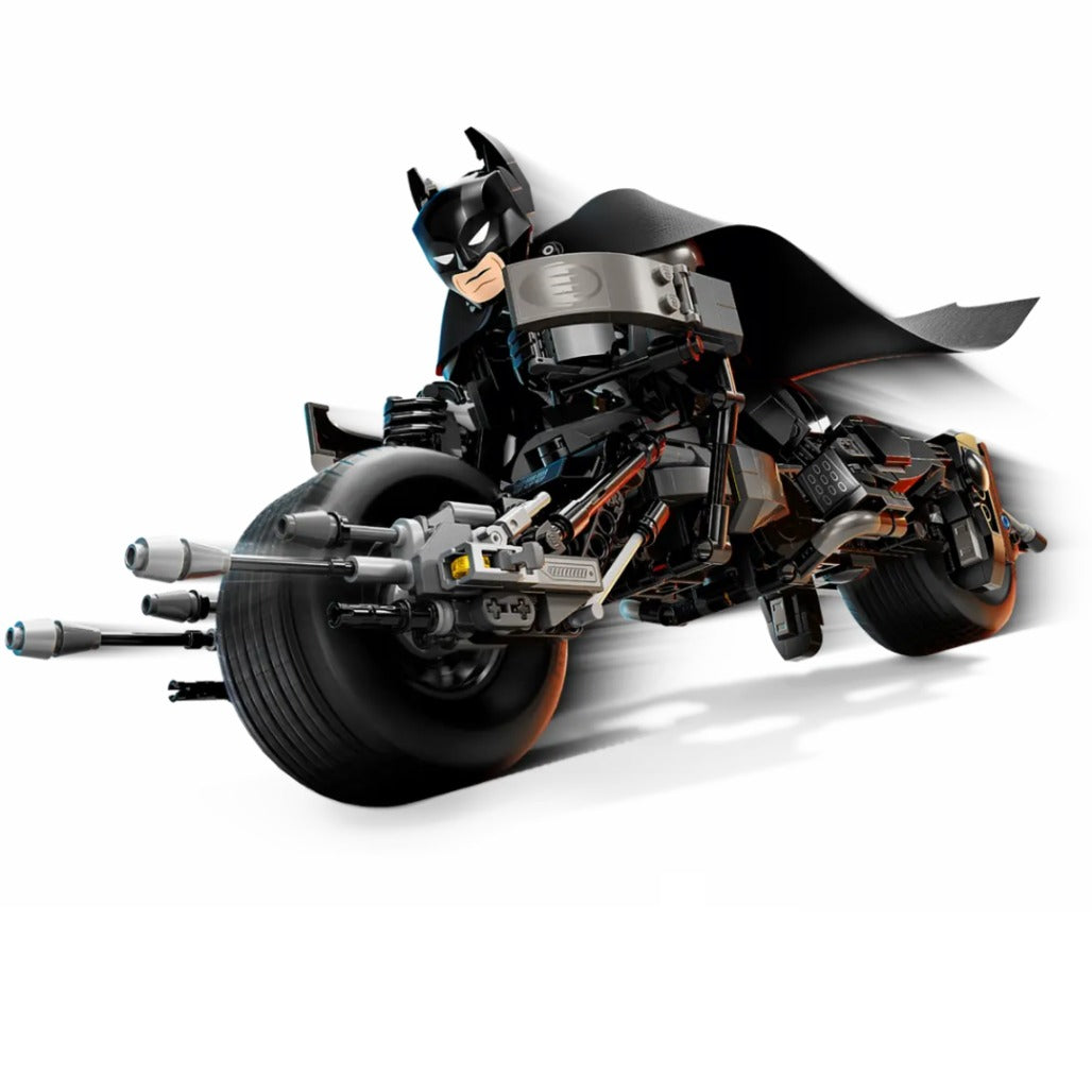 A Photo Of LEGO Batman™ Construction Figure and the Bat-Pod Bike 713 Pieces - 76273