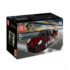 A Photo Of Mould King 27060S 911 Targo Supercar Building Toy Set - 389 Pieces - 27060