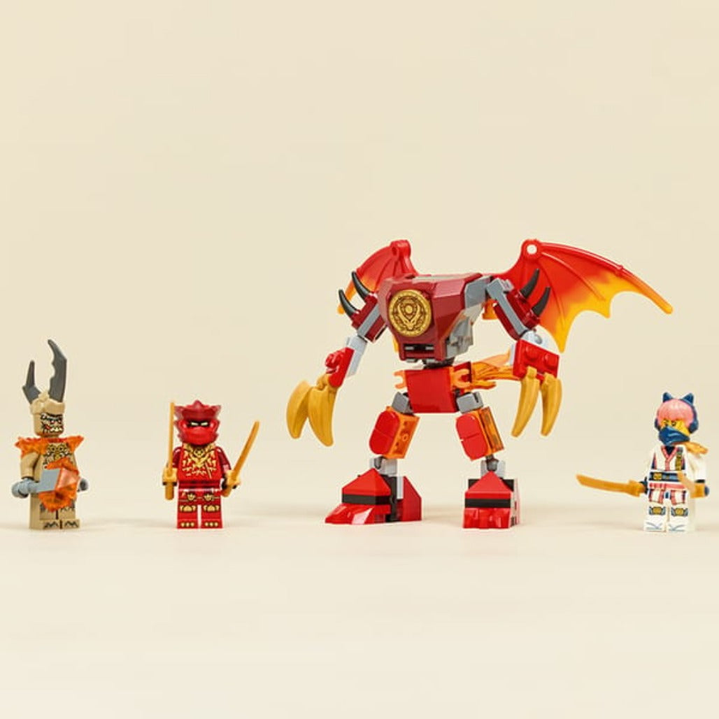 A Photo Of LEGO Kai's Dragon Mech Battle Pack - 85 Pieces - 71851