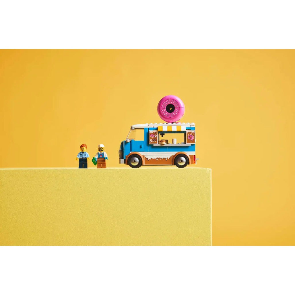 A Photo Of LEGO City Donut Truck 196 Pieces - 60452