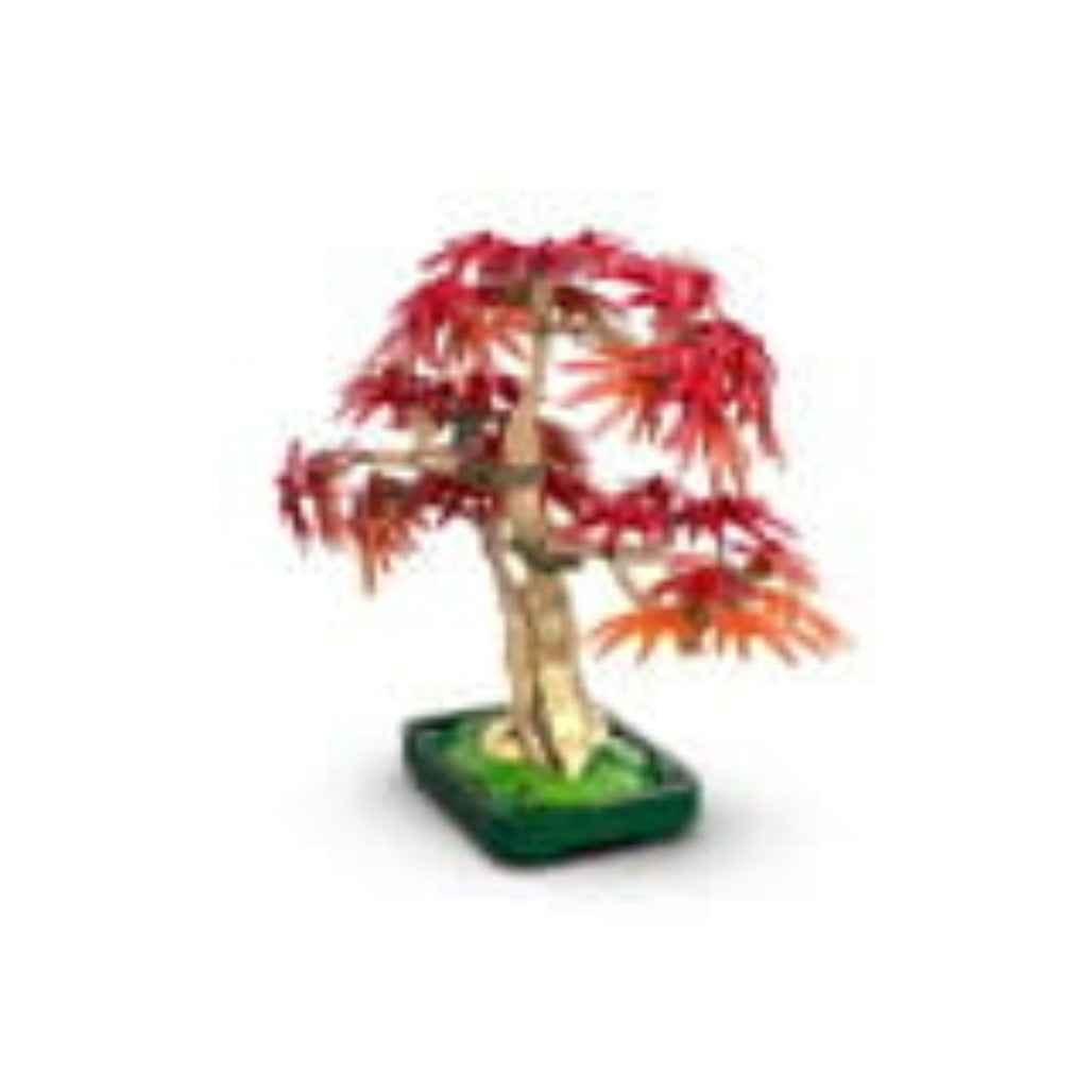 A Photo Of LEGO Japanese Red Maple Bonsai Tree - 474 Pieces - 10348