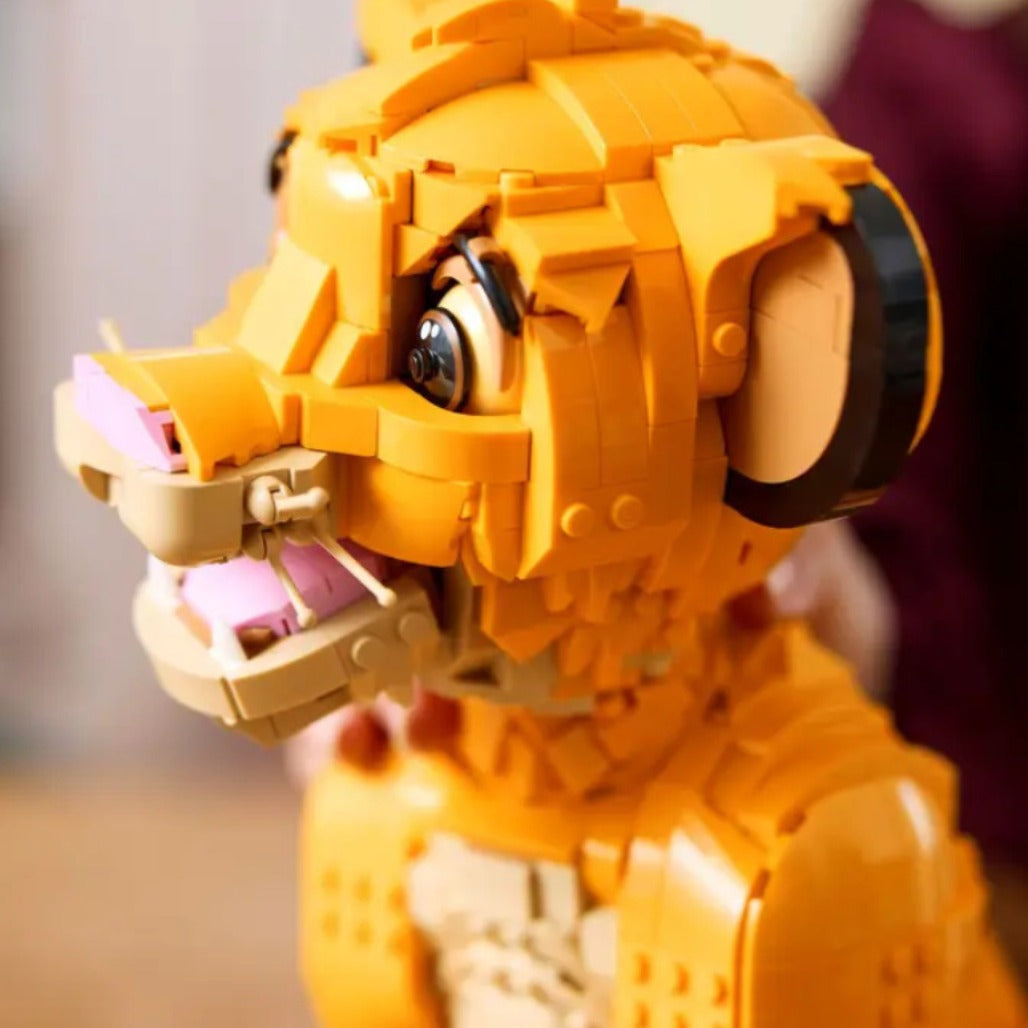 A Photo Of LEGO Young Simba the Lion King 1445 Pieces - 43247