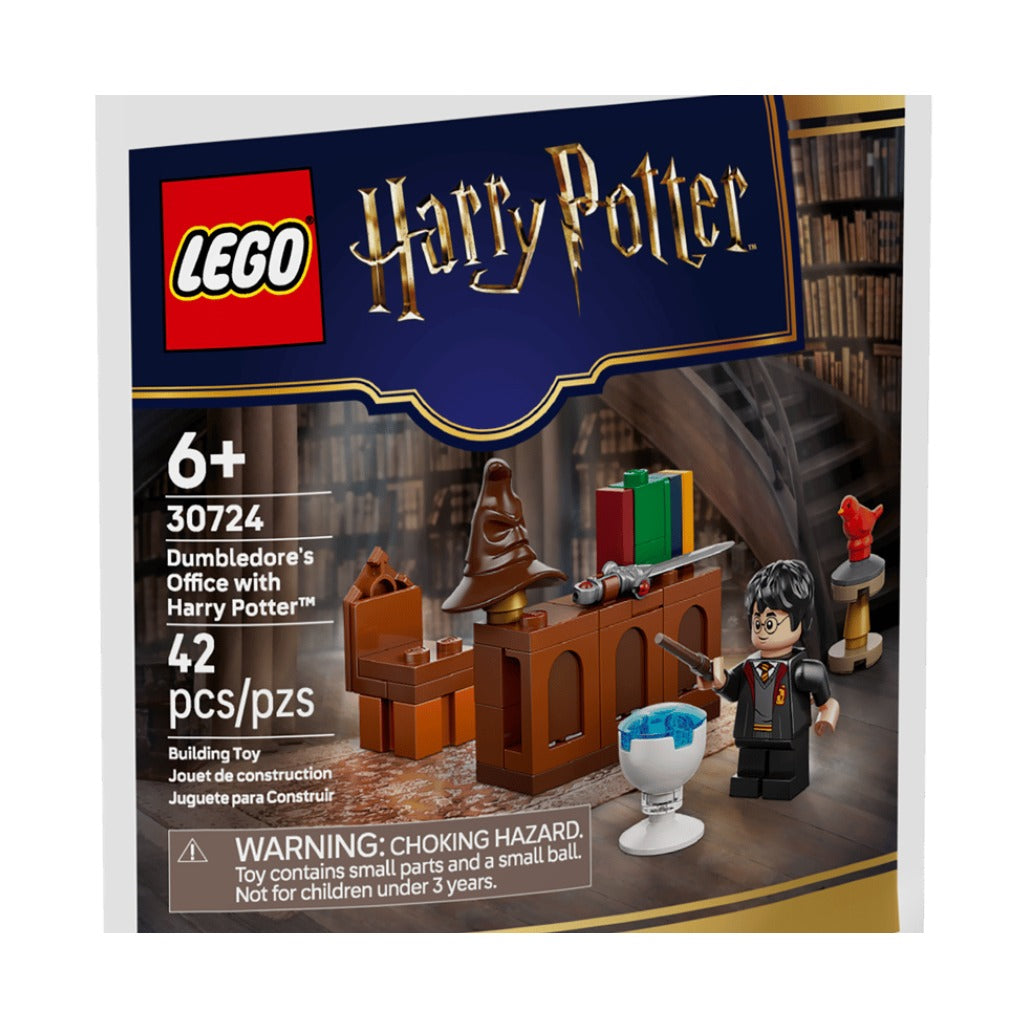 A Photo Of LEGO Dumbledore's Office with Harry Potter - 42 Pieces  - 30724
