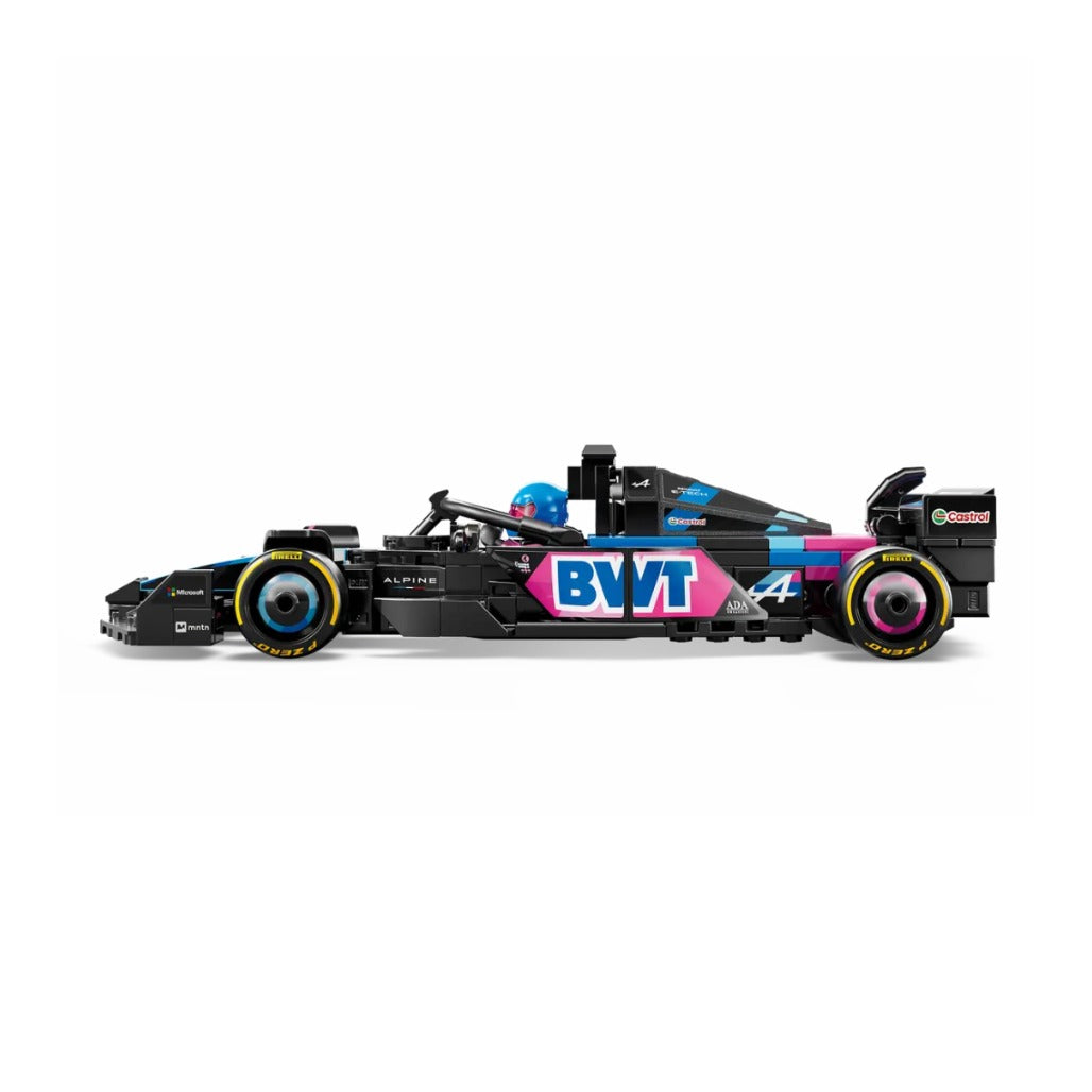 A Photo Of LEGO BWT Alpine F1® Team A524 Race Car 258 Pieces - 77248
