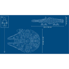 A Photo Of LEGO Star Wars Millennium Falcon™ 7541 Pieces - 75192
