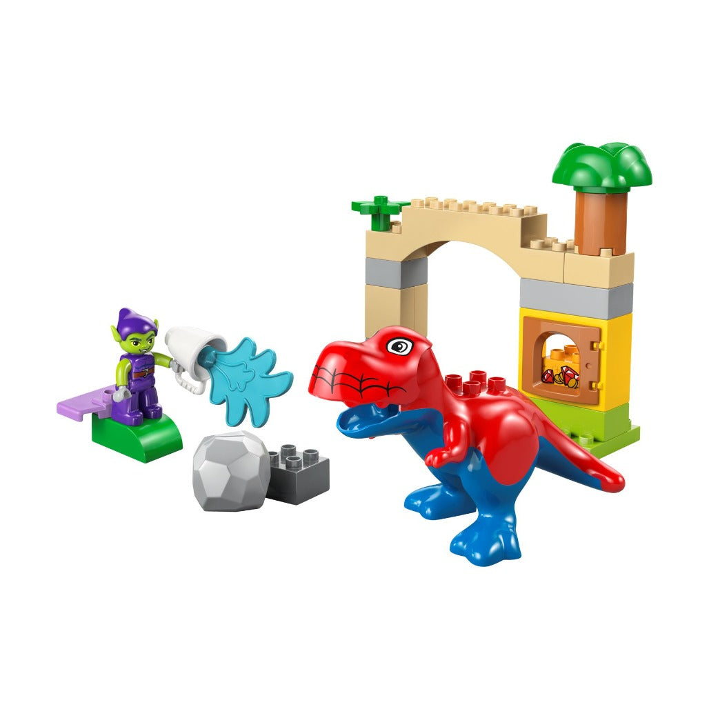 A Photo Of LEGO Dinosaur Spidey-Rex vs. Green Goblin - 25 Pieces - 10463