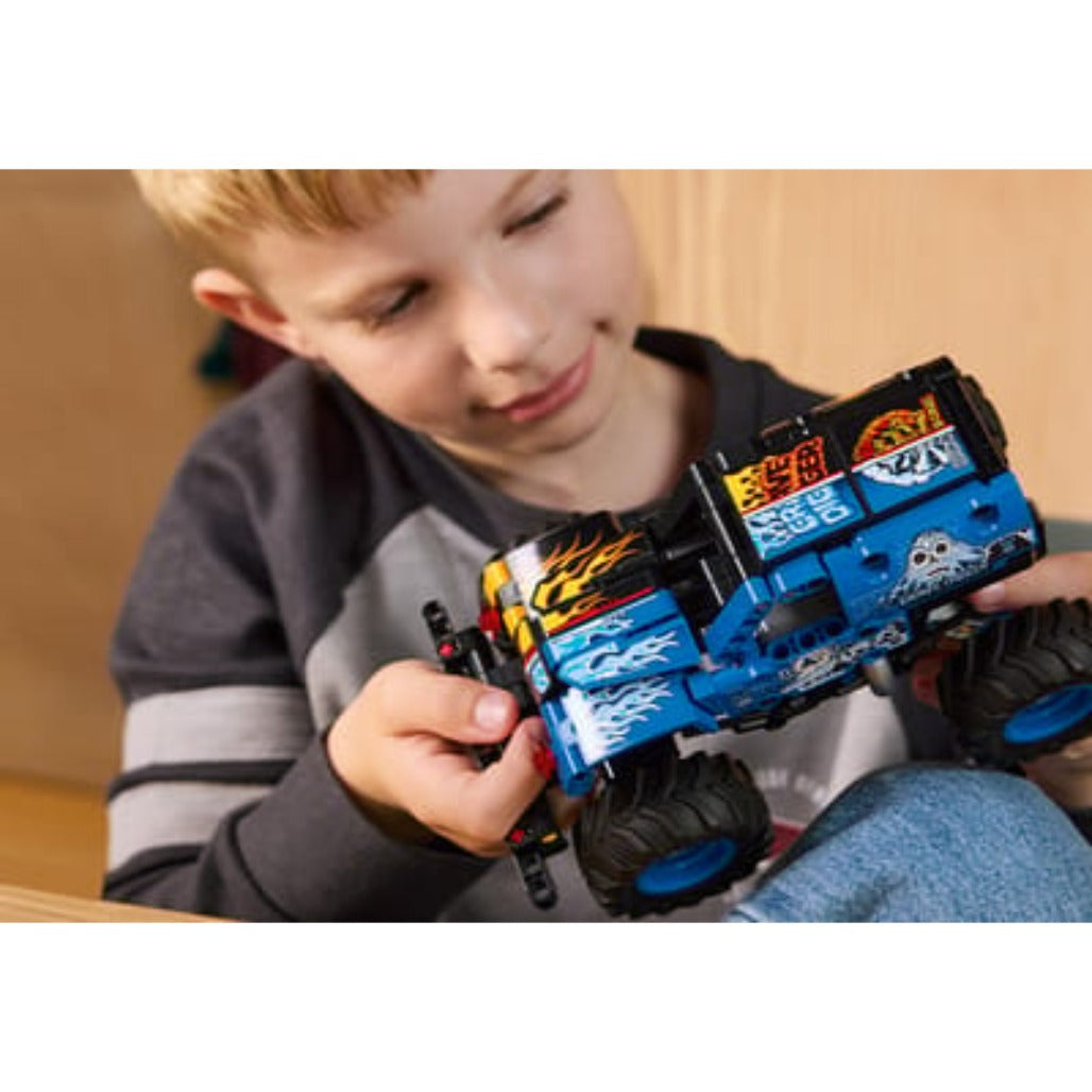A Photo Of LEGO Monster Jam™ Grave Digger™ Fire and Ice - 263 Pieces - 42219