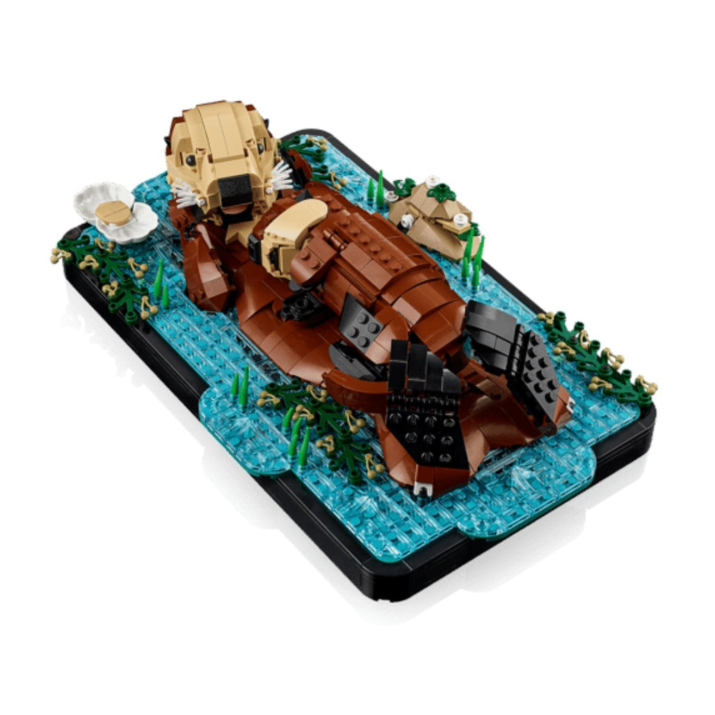 A Photo Of LEGO Floating Sea Otters - 1234 Pieces - 21366