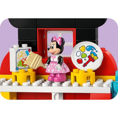 A Photo Of LEGO Mickey Mouse Clubhouse with Minnie & Pluto - 87 Pieces - 10465