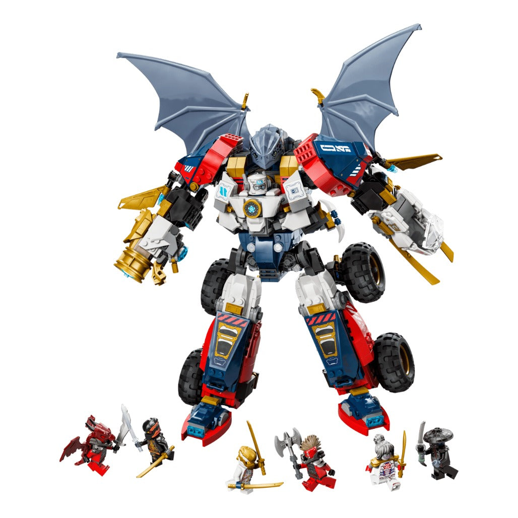 A Photo Of LEGO Ninjago Zane's Ultra Combiner Mech 1187 Pieces - 71834