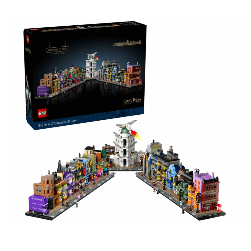 A Photo Of LEGO Harry Potter Diagon Alley™ Wizarding Shops 2750 Pieces - 76444