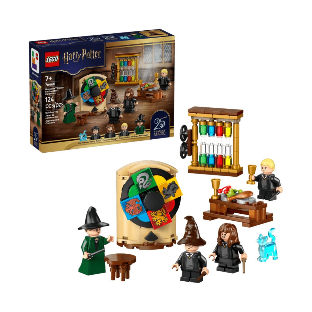 A Photo Of LEGO Hogwarts™ Castle: Sorting Hat™ Ceremony - 124 Pieces - 76460