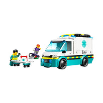 LEGO City Emergency Ambulance 184 Pieces - 60451