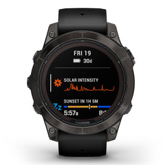 A Photo Of Garmin Fēnix® 7 Pro Sapphire Solar Edition
