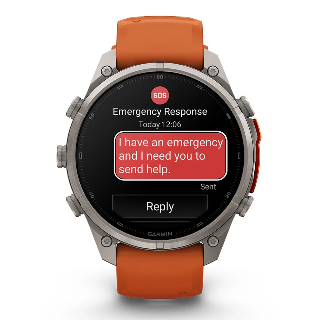 A Photo Of Garmin fēnix® 9 Pro 47mm - Titanium AMOLED Multisport GPS Smartwatch