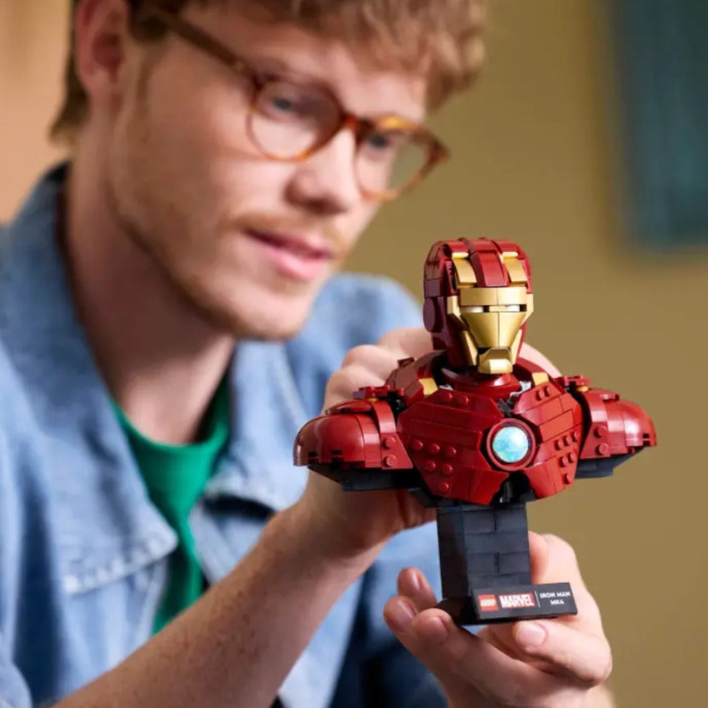 A Photo Of LEGO Marvel Iron Man MK4 Bust 436 Pieces - 76327
