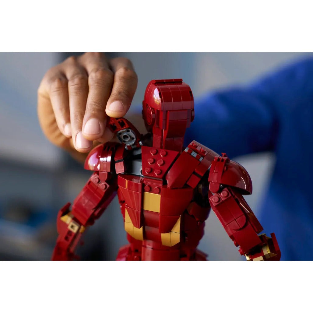 A Photo Of LEGO Marvel Iron Man Mark 3 Collectors' Edition 1297 Pieces - 76344