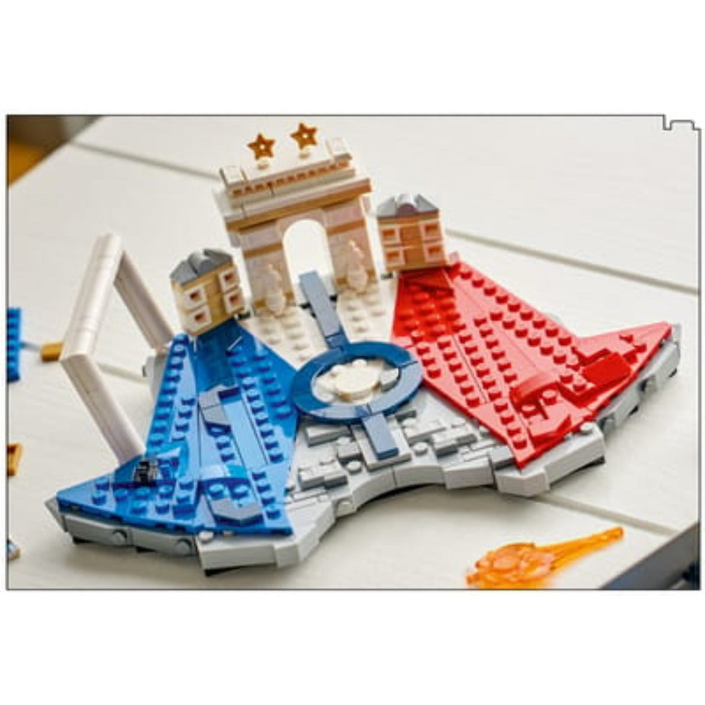 A Photo Of LEGO Kylian Mbappé - Soccer Highlights - 43013 - 490 Pieces