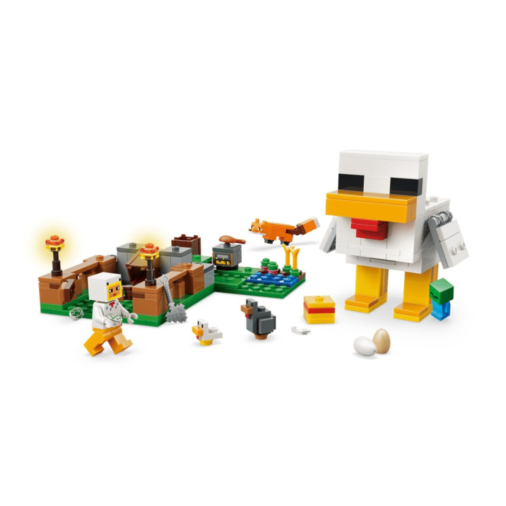 A Photo Of LEGO Chicken Farm - 233 Pieces - 21585