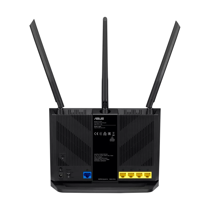 A Photo Of Asus 4G-AX56 Dual-Band WiFi 6 Router with 300Mbps 4G LTE | AX1800 High-Speed Network Router