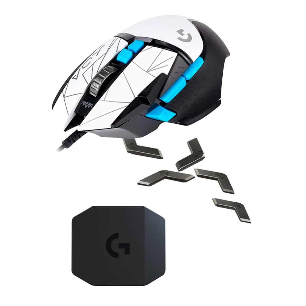A Photo Of Logitech G502 HERO KDA League of Legends Edition - Wired Gaming Mouse with HERO 25K Sensor, Custom LIGHTSYNC RGB, 11 Programmable Buttons, and Tunable Weights