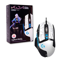 A Photo Of Logitech G502 HERO KDA League of Legends Edition - Wired Gaming Mouse with HERO 25K Sensor, Custom LIGHTSYNC RGB, 11 Programmable Buttons, and Tunable Weights